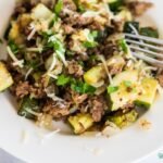 20-Minute Zucchini and Ground Beef Stir-Fry Recipe