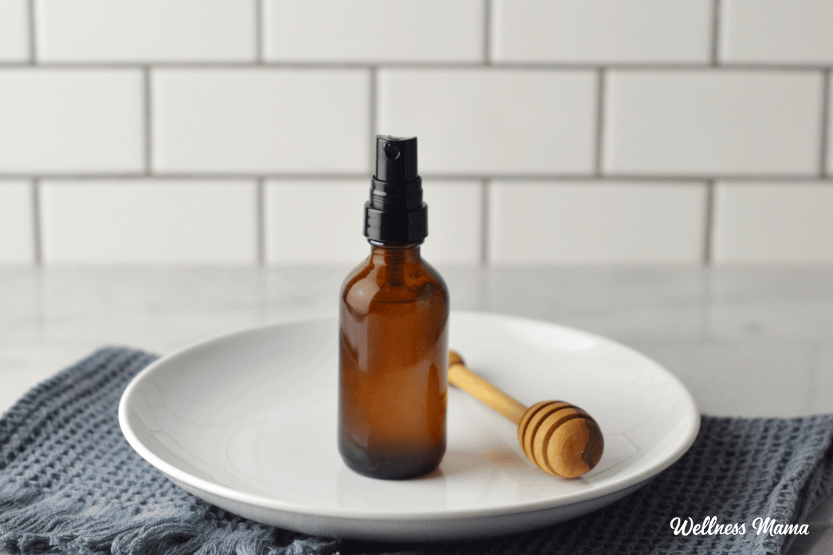 DIY Propolis Throat Spray