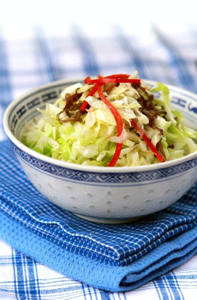 Spicy No-Mayo Coleslaw